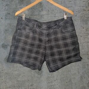 Grunge Plaid Shorts